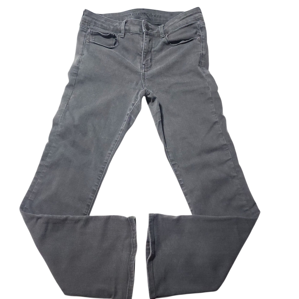 American Eagle Black Jeans Size 10 Short